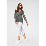 Aniston SELECTED Schlupfbluse, mit blickdichtem Jerseyfutter