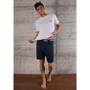 Fila Shorty »MAN JERSEY PYJAMAS«, (2 tlg.), Hose mit elastischem Logobund und Kurzarmshirt