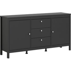 Home affaire Sideboard »Madrid, Aufbewahrung, Schubladenschrank, Sideboard,«, mit 2 Türen und 3 Schubladen, Breite 151 cm, Höhe 80 cm