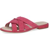 Caprice Pantolette, Blockabsatz, Sommerschuh, Schlupfschuh mit Kreuzbandage
