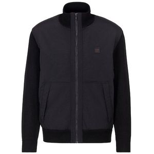 BOSS ORANGE Blouson »Kydalbrio«, mit Strickärmeln