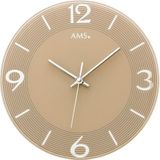 AMS Wanduhr »W9572«, Quarzuhr,Glas,Wohnzimmer,Esszimmer,Küche,Arbeitszimmer,Büro, Flur