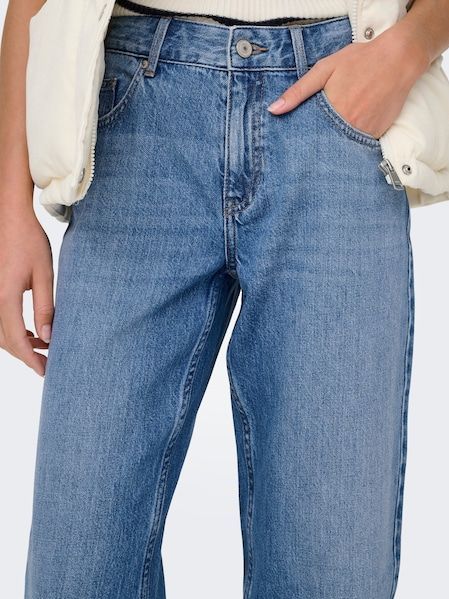 ONLY Gerade Jeans »ONLLUMI MW MOM STRAIGHT DNM PIM920 NOOS«