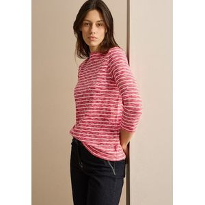 Cecil Langarmshirt, melierte Optik