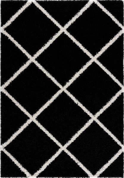 Sanat Hochflor-Teppich »Madrid«, rechteckig, 30 mm Höhe, Wohnzimmer, Langflor, Shaggy Teppich
