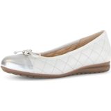 Gabor Ballerina »Florenz«, Halbschuh, Schlupfschuh, Businessschuh, Ziersteppungen, Weite G