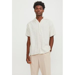 Jack & Jones Kurzarmhemd »JORCOBA STRIPE RESORT SHIRT SS SN«