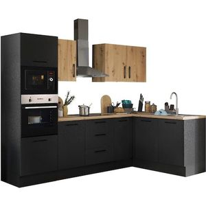 BASIC by Balculina Winkelküche »Turin«, Stellbreite 270x175 cm, wahlweise mit E-Geräten