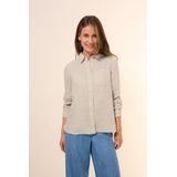 Cecil Hemdbluse, aus Leinen