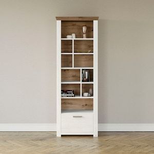 set one by Musterring Regal »York«, Typ 07, offenes Design, Beleuchtung optional, B 75 x H 207 cm
