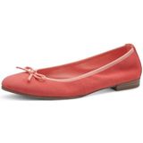 Tamaris Ballerina, Blockabsatz, Businessschuh, Schlupfschuh mit süßer Zierschleife