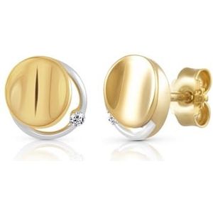 Vivance Paar Ohrstecker »333/- Gelbgold Zirkonia«