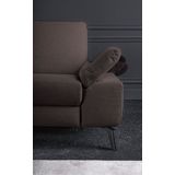 alina Ecksofa, inkl. Kopfstützen, wahlweise mit Relaxfunktion, Breite: 267 cm