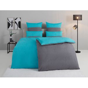 TOM TAILOR HOME Wendebettwäsche »Henry in Gr. 135x200 oder 155x220 cm«, Bettwäsche aus Baumwolle, mit GRATIS-Zugabe: Sporthandtuch