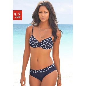 LASCANA Bügel-Bikini, mit einer schlichten Schlaufe zwischen den Cups