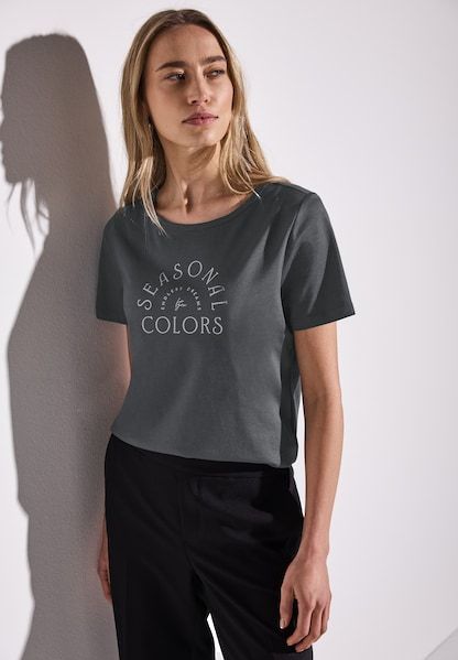 STREET ONE T-Shirt, mit Wording