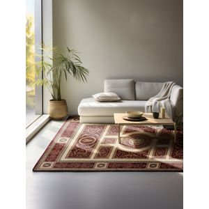 NORTHRUGS Teppich »Guzara«, rechteckig, 8 mm Höhe, Orient Optik, Läufer, strapazierfähig, pflegeleicht, robust