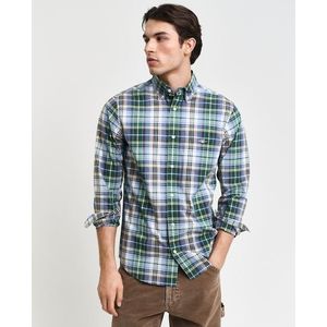 Gant Karohemd »REG POPLIN TARTAN CHECK SHIRT«, Regular Fit Popeline Hemd mit Tartan-Karomuster