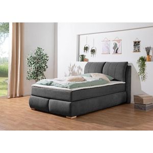 Home affaire Boxspringbett »Breitenthal«, abnehmbare Rückenkissen mit Klettband