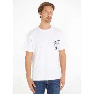 Tommy Jeans Plus T-Shirt »TJM REG GRAFFITI SIG TEE EXT«, Große Größen mit Print