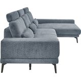 set one by Musterring Ecksofa »SO 3600«, mit Funktion, Kopfstützen und Nierenkissen, Breite 293 x Tiefe 180 cm