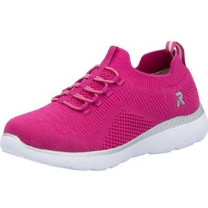 RIEKER Sport Slip-On Sneaker, Slipper, Freizeitschuh, Schlupfschuh mit Elastik-Einstieg