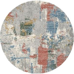 OCI DIE TEPPICHMARKE Teppich »NEW VILLA CITY«, rund, 20 mm Höhe, Vintage Optik, Wohnzimmer