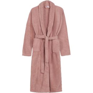 hip Bademantel »Hip Bathrobe uni«, (Packung, 1 St., 1x Bademantel), Schalkragen, Gürtel, Taschen, Damen & Herren, Velours, Glanz