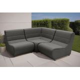DOMO collection Ecksofa »Soleil, pflegeleichter und wetterfester Bezug«, Outdoor, besonderes Design und Formgebung, individuell erweiterbar