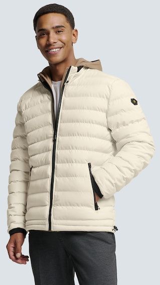 NO EXCESS Leichtdaunenjacke »No Excess Leichte Steppjacke mit sportlichem Look«