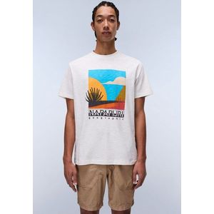 Napapijri Kurzarmshirt »S-ARBIA SS«, Mit Rundhalsausschnitt