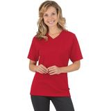 Trigema T-Shirt »TRIGEMA V-Shirt DELUXE«, (1 tlg.)