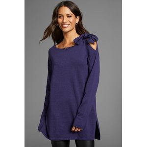 Laura Scott Longpullover, mit Schleifendetail