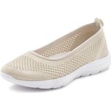 LASCANA Sneaker Ballerinas, ultraleichter Slipper, Slip-On-Sneaker, Freizeitschuh VEGAN