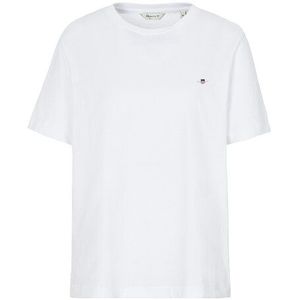 Gant Kurzarmshirt »PRINTED ARCHIVE SHIELD T-SHIRT«, kleine Logostickerei auf der Brust