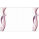 HOME WOHNIDEEN Schiebegardine »FALA«, (6 St.), Schiebevorhang Digi 6er Set FALA BEERE