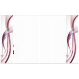 HOME WOHNIDEEN Schiebegardine »FALA«, (6 St.), Schiebevorhang Digi 6er Set FALA BEERE