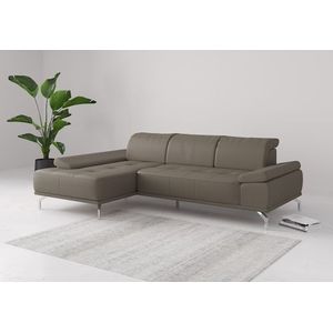 Places of Style Ecksofa »Caluna«, Inkl.Sitztiefenverstellung
