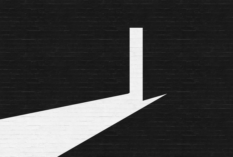 Architects Paper Fototapete »Atelier 47 Duo Colour Brick 2«, Steinoptik, 3D Fototapete Grafisch 200 g Vlies Premium Tapete Steinoptik