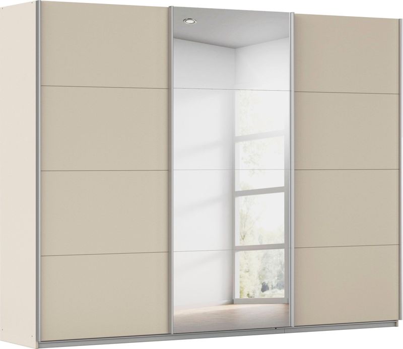 rauch Schwebetürenschrank »Kleiderschrank Schrank OTTO´S CHOICE Garderobe AGORDO«, (in zwei Griff-Farben), Top Innenausstattung, in 4 Breiten und 2 Höhen MADE IN GERMANY