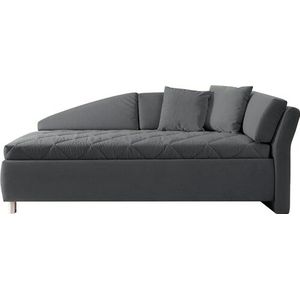 alina Schlafsofa »Lindsay«, Bettkasten, Zierkissen-Set aus: 2 Stk. 40x40cm, 1 Stk. 30x30cm