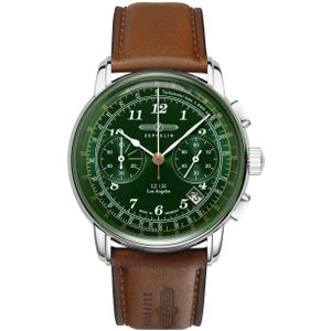 ZEPPELIN Chronograph »LZ 126 Los Angeles«, Armbanduhr, Quarzuhr, Herrenuhr, Datum, Stoppfunktion, Made in Germany