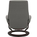Stressless® Relaxsessel »View«, (Set, Relaxsessel mit Hocker), mit Classic Base, Größe L,Gestell Braun