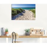 Artland Wandbild »Weg zum Strand an der Ostsee«, Strandbilder, (1 St.), als Alubild, Outdoorbild, Leinwandbild, Poster, Wandaufkleber
