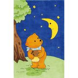 MONDBÄR Kinderteppich »MO-1369«, rechteckig, 10 mm Höhe, Konturenschnitt, Kinderzimmer
