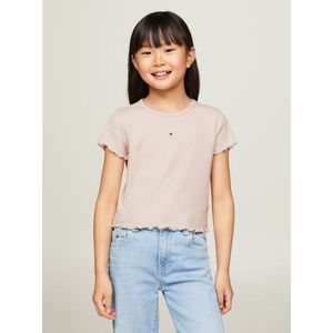 Tommy Hilfiger T-Shirt »ESSENTIAL RIB TOP S/S«, Kinder bis 16 Jahre