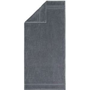 Egeria Handtücher »Manhatten Gold«, (1 St., Badetuch 100 x 150 cm), Uni Programm mit Streifenbordüre, reine Baumwolle