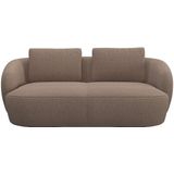 FLEXLUX 2,5-Sitzer »Torino, rund, Couch, Loveseat,«, Modernes, organisches Sofa-Design, Kaltschaum, Wellenunterfederung