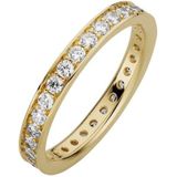 Orolino Fingerring »333/- Gelbgold glanz synth. Zirkonia«