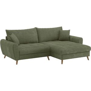 Mr. Couch Ecksofa »Blackburn II L-Form«, Wahlweise mit Kaltschaumpolsterung bis 140 kg belastbar